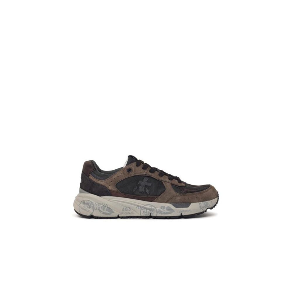 Premiata 'Mase25 8421' Brown Suede Blend Sneakers Men